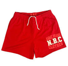 Load image into Gallery viewer, Red Collegiate Shorts